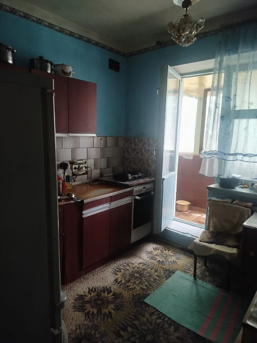 2 комнаты, 52 м², 106 серия, 1 этаж, Старый ремонт: фото 6