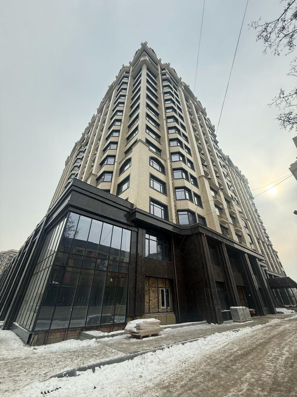 3 комнаты, 140 м², Ак-Кеме Элитка, 16 этаж, ПСО (под самоотделку): фото 2