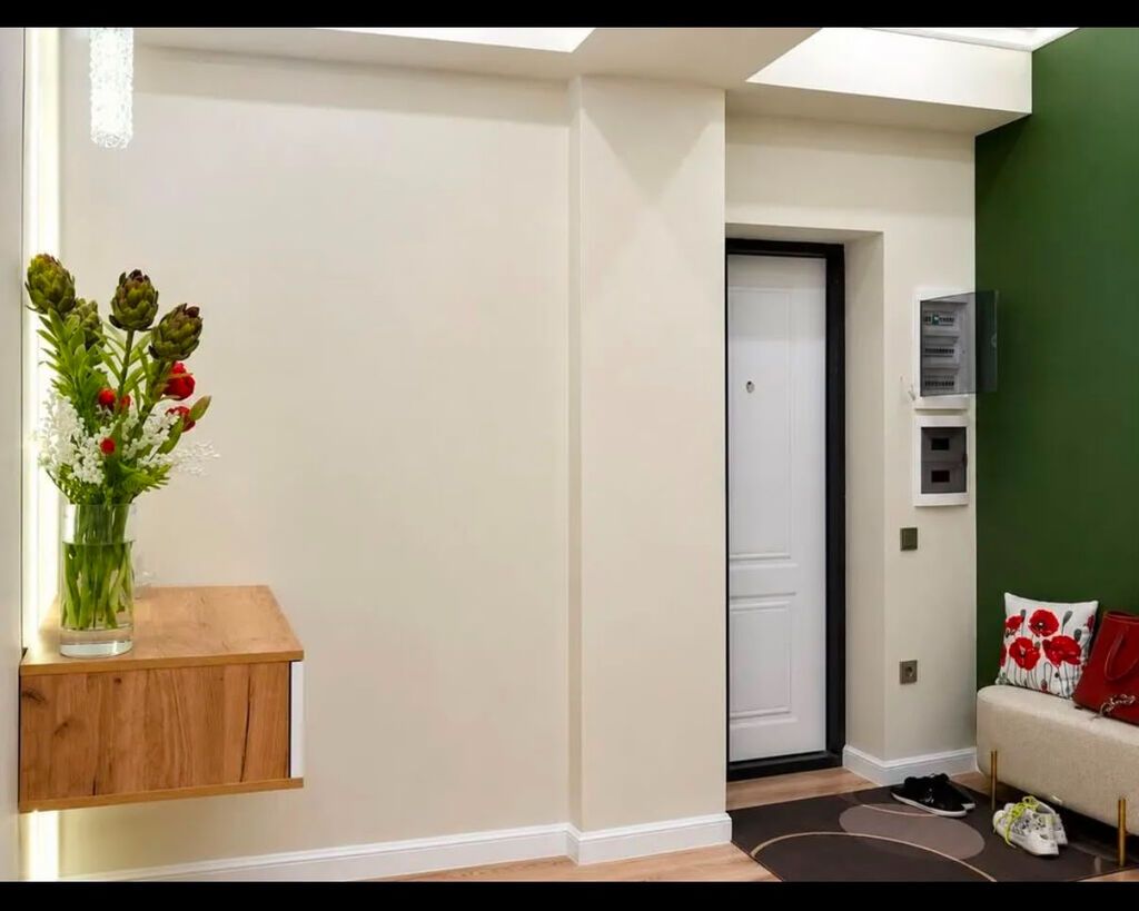 2 комнаты, 76 м², Асанбай мкр Элитка, 13 этаж, Дизайнерский ремонт: фото 2