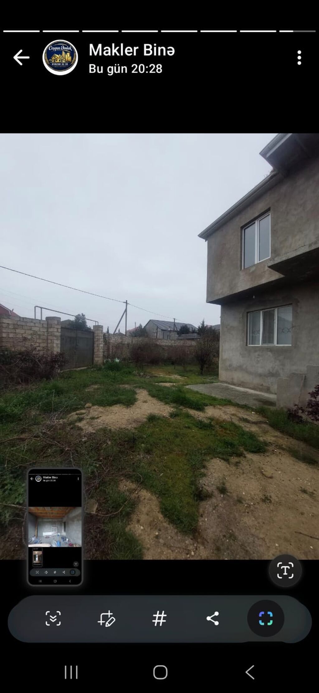 Şağanda, Olimpiya kompleksinin arxasında yerləşən 2 mərtəbəli fərdi