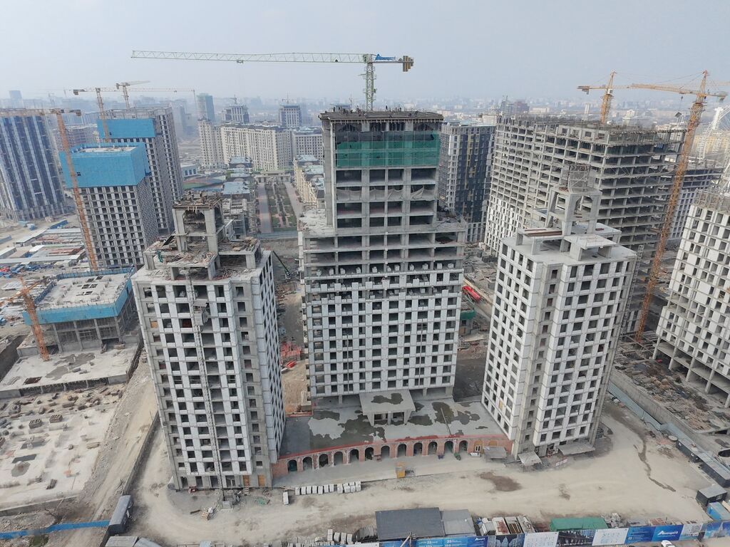 3 комнаты, 120 м², Асанбай мкр Элитка, 12 этаж, ПСО (под самоотделку): фото 4