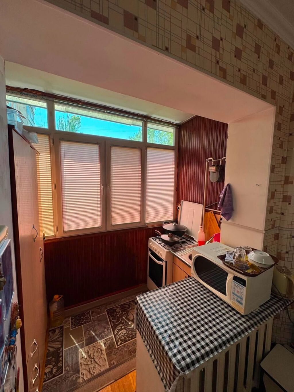 3 комнаты, 80 м², Асанбай мкр 106 серия, 4 этаж, Евроремонт: фото 2