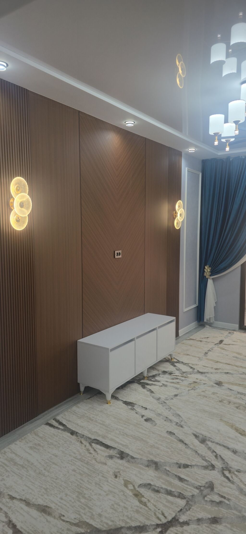 2 комнаты, 78 м², Таатан ТЦ, 14 этаж, Дизайнерский ремонт: фото 2