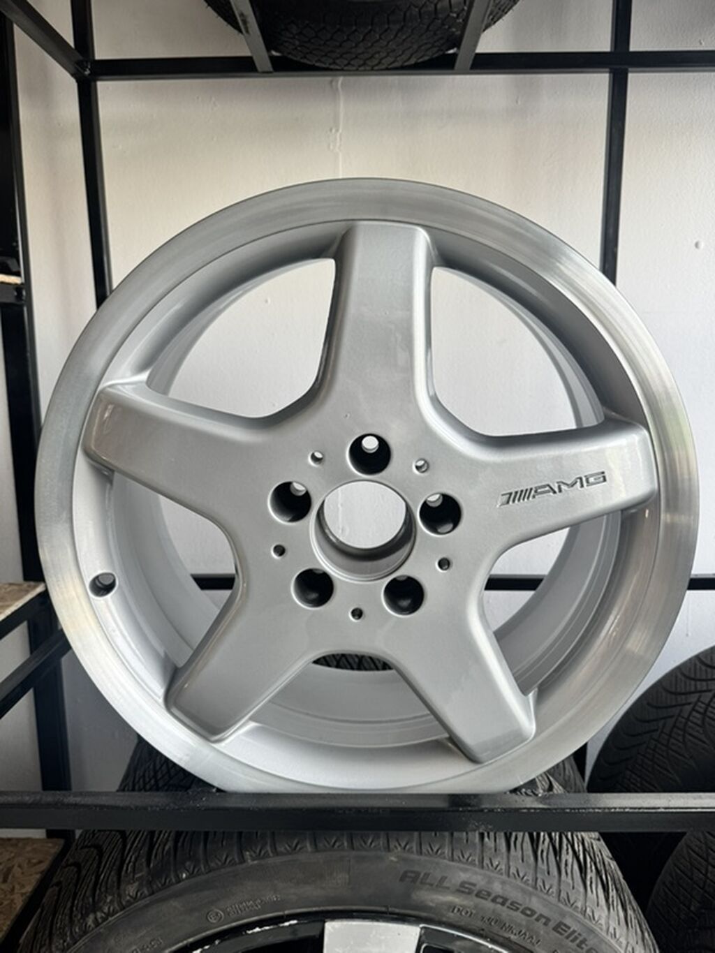 Оригинальные разноширокие легкосплавные диски Mercedes-AMG “”: фото 4