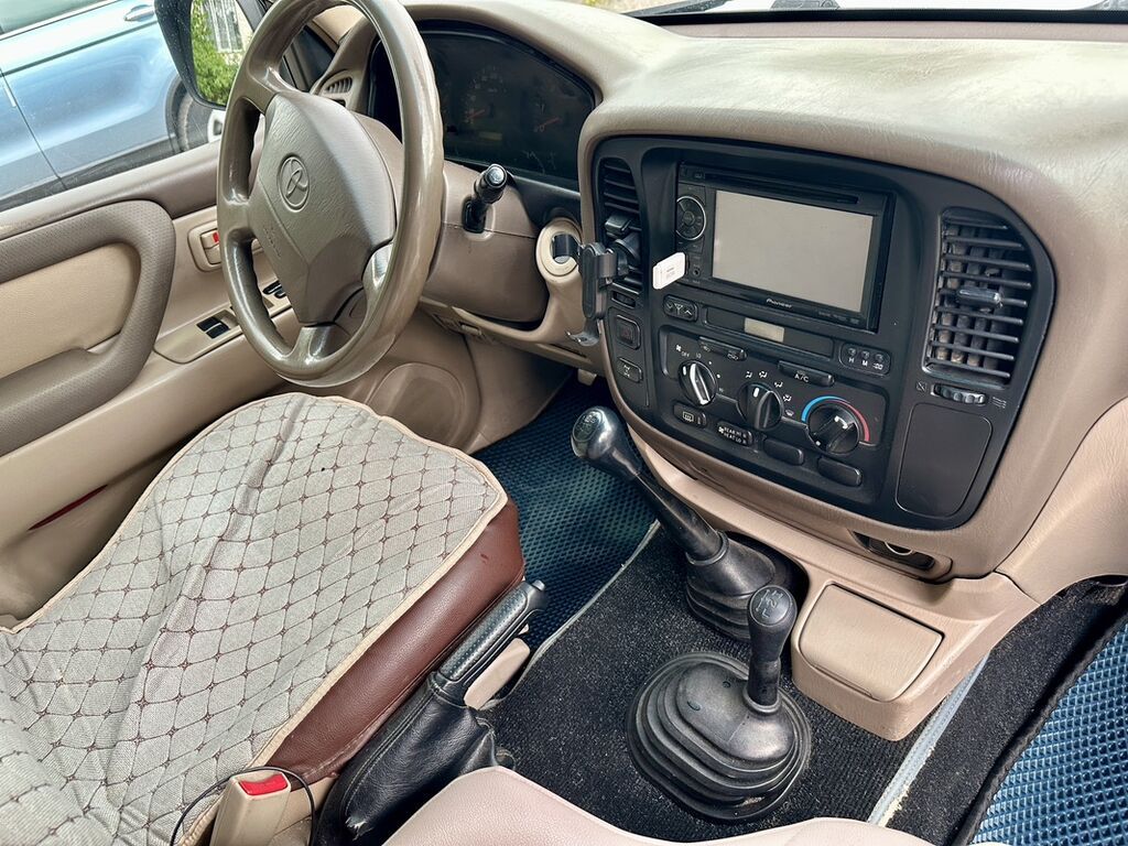 Toyota Land Cruiser: 2002 г., 4.2 л, Механика, Дизель, Внедорожник: фото 4