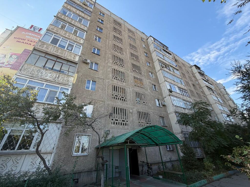 1 комната, 40 м², Кок-Жар мкр 105 серия, 6 этаж, Косметический ремонт: фото 1