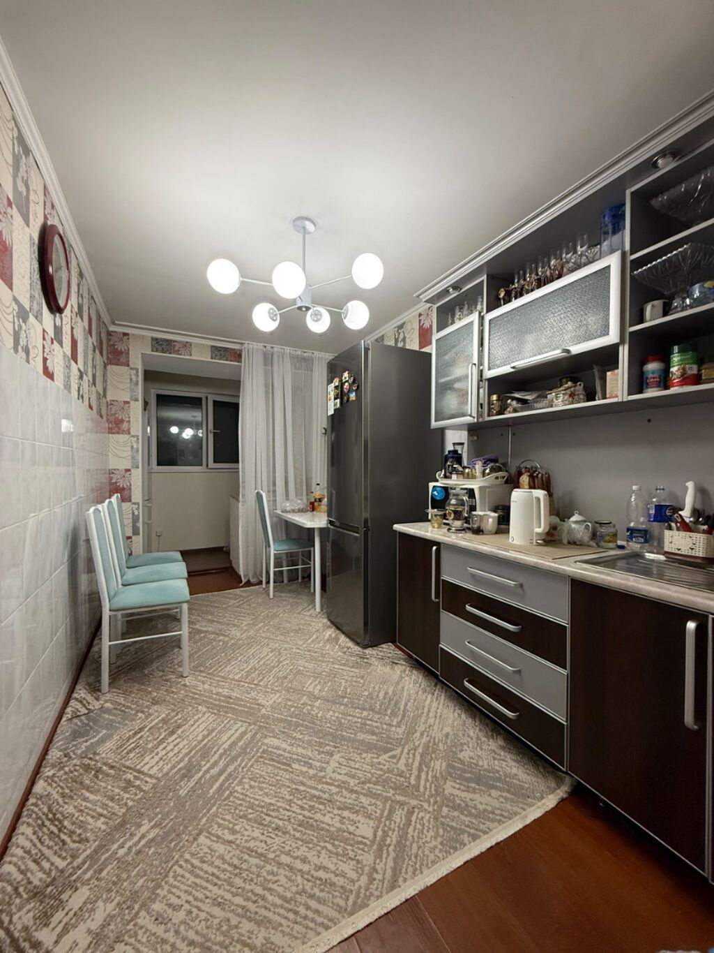 2 комнаты, 49 м², Аламедин-1 мкр Индивидуалка, 5 этаж, Свежий ремонт: фото 5
