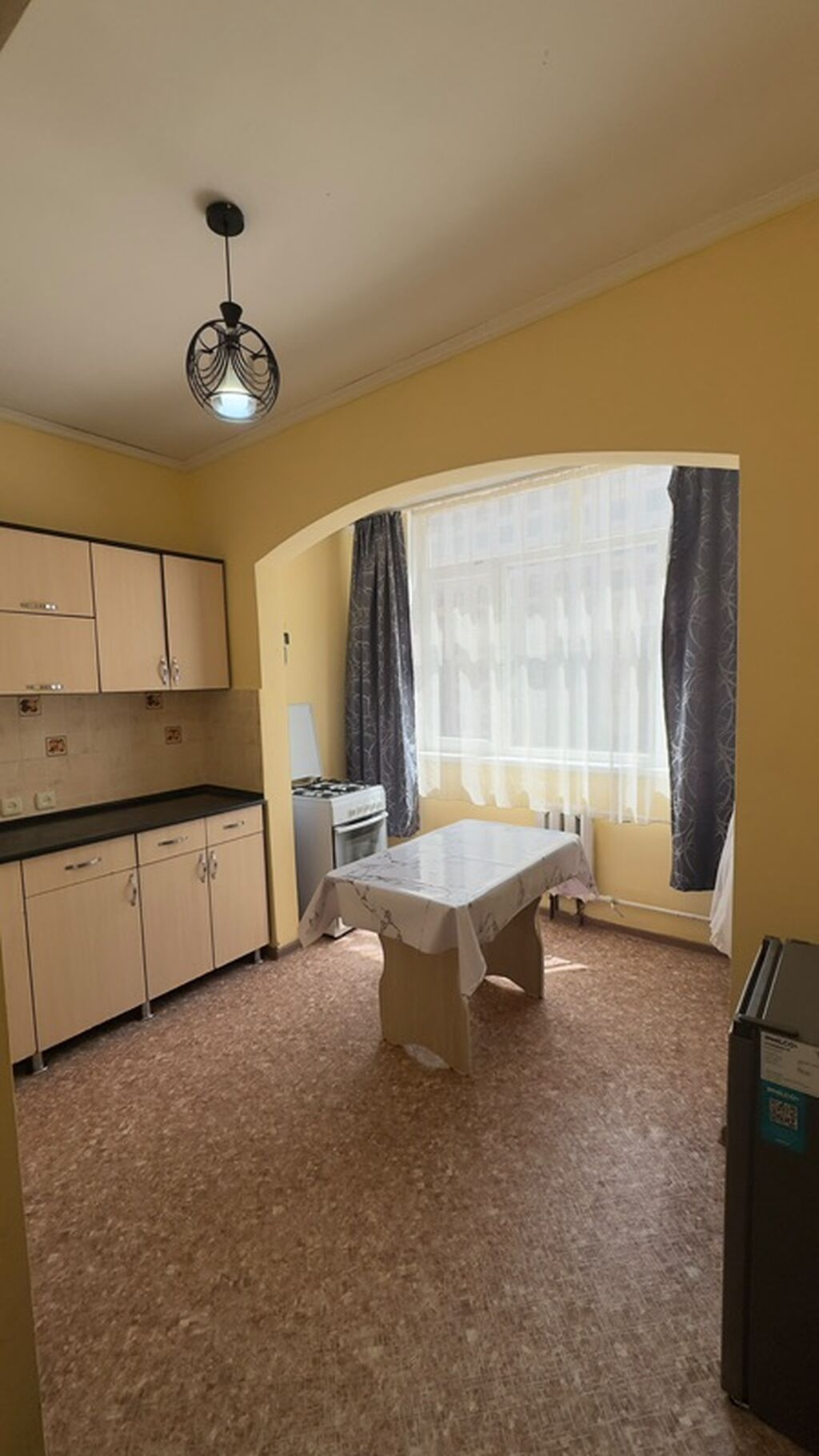 1 комната, 41 м², Кок-Жар мкр 106 серия улучшенная, 4 этаж, Косметический ремонт: фото 5