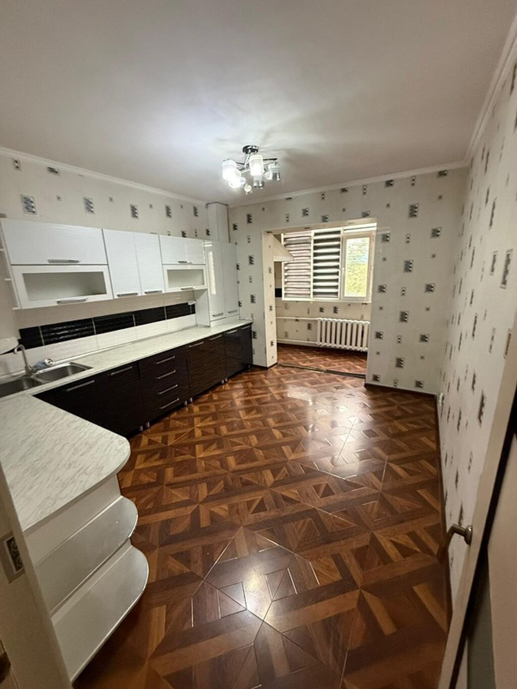 3 комнаты, 109 м², Тунгуч мкр 105 серия, 3 этаж, Свежий ремонт: фото 2