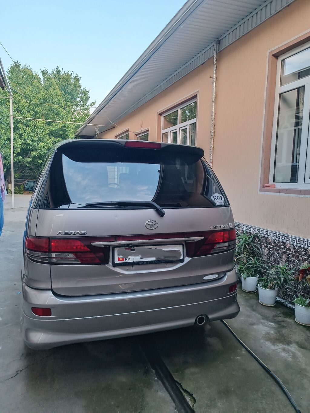Toyota Estima: 2003 г., 2.4 л, Вариатор, Газ, Минивэн: фото 2