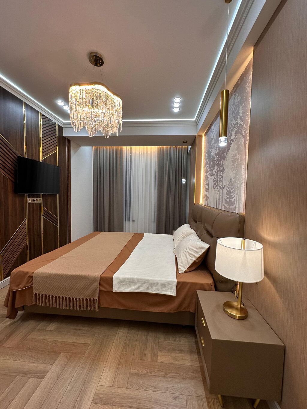 3 комнаты, 80 м², Асанбай мкр Элитка, 10 этаж, Дизайнерский ремонт: фото 7