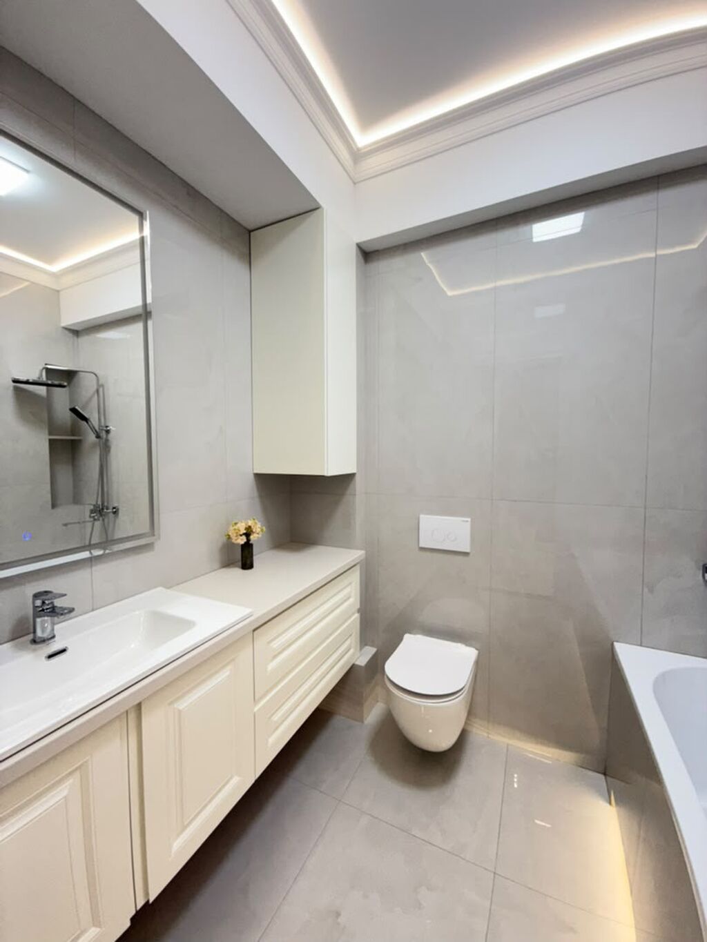 3 комнаты, 116 м², Асанбай мкр Элитка, 14 этаж, Дизайнерский ремонт: фото 8