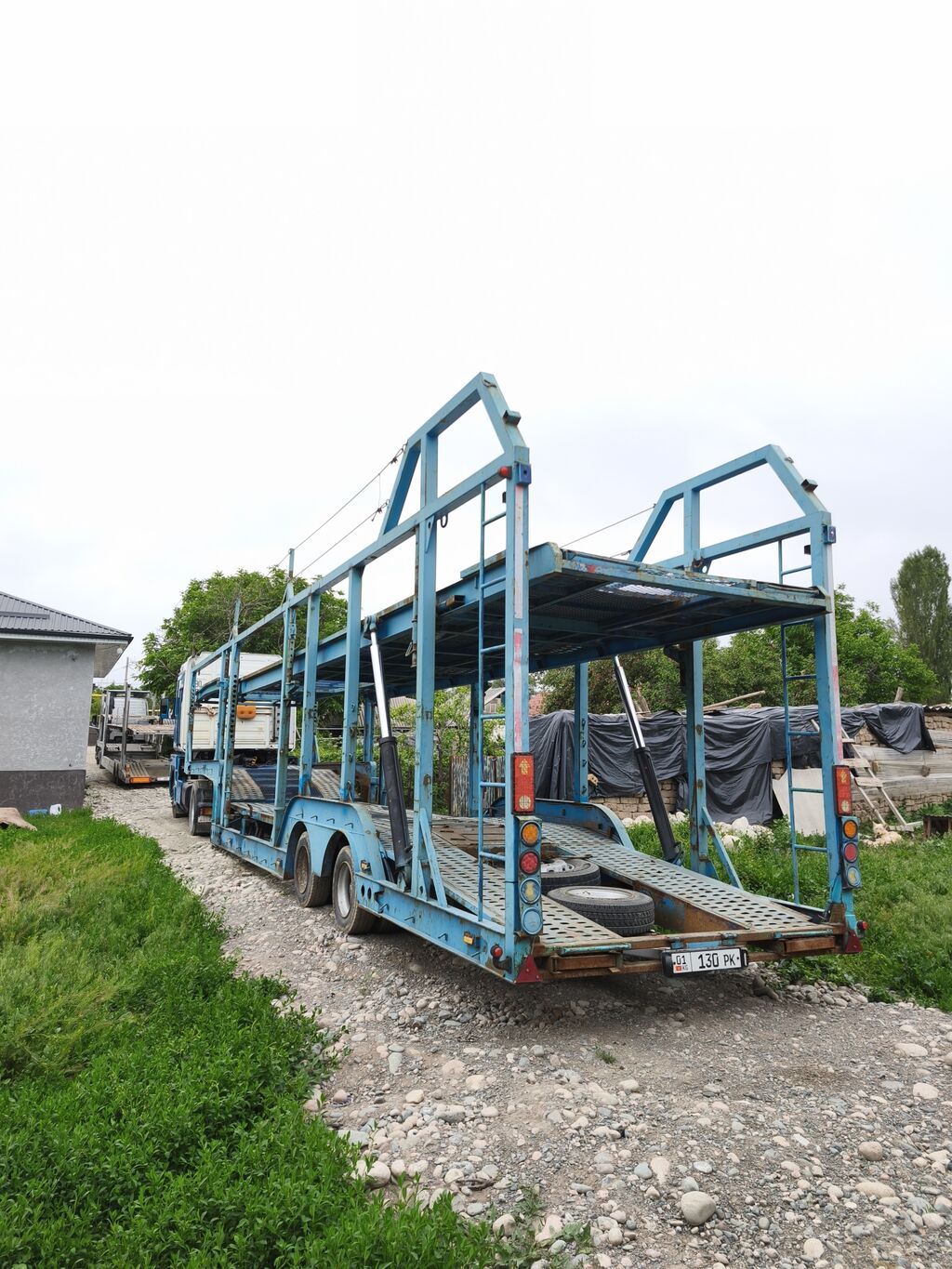 Тягач, Renault, 2004 г., Сar carrier trailer: фото 3