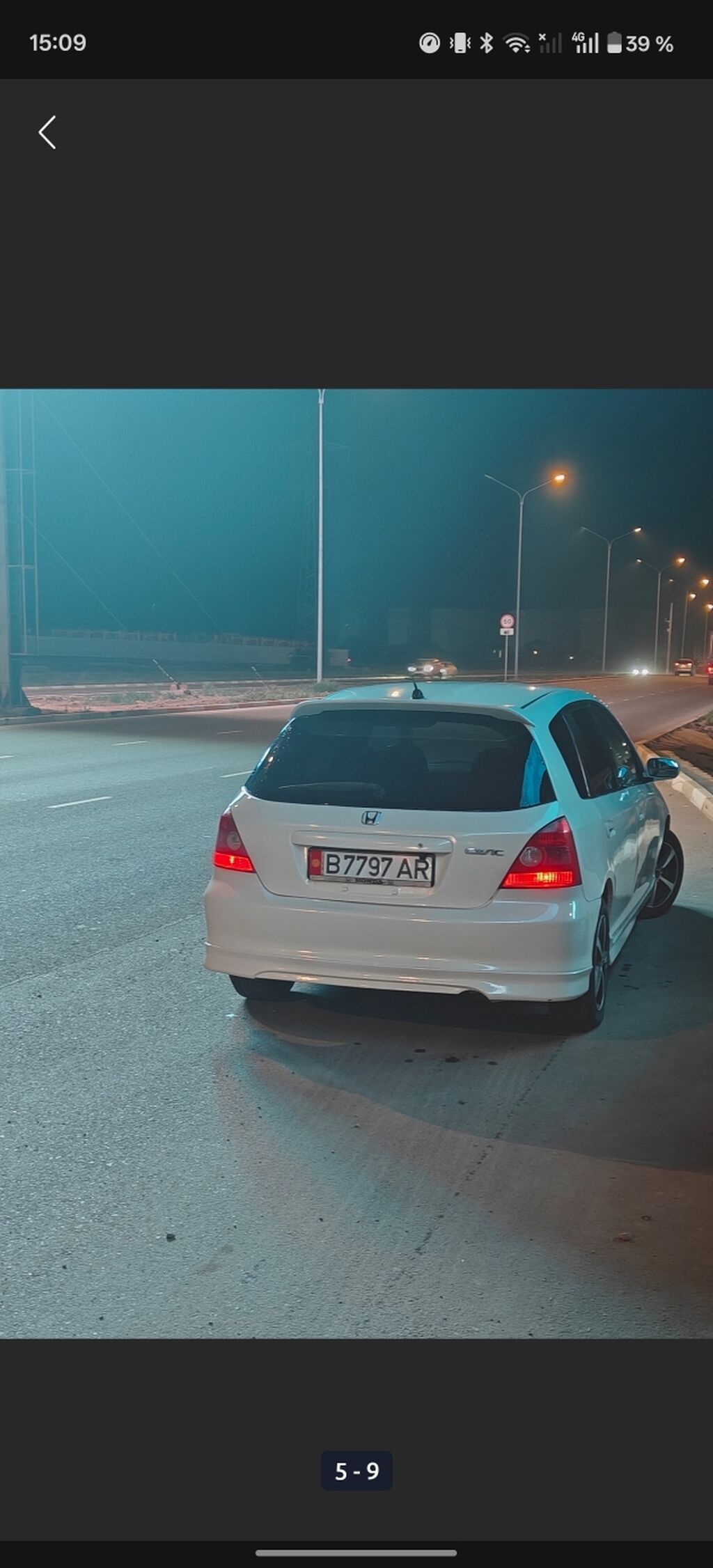 Honda Civic: 2002 г., 1.5 л, Автомат, Бензин, Хэтчбэк: фото 4
