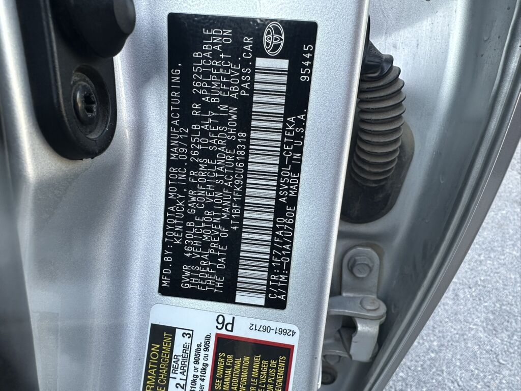 Toyota Camry: 2012 г., 2.5 л, Автомат, Бензин, Седан: фото 8