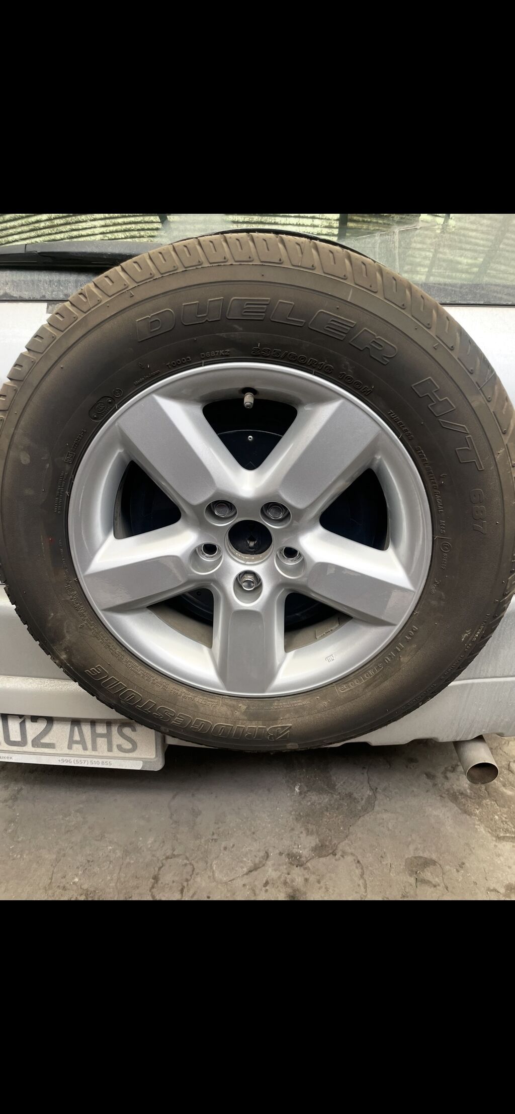 Колеса в сборе 235/60/R16,215/70/16 Всесезонная,новая,запаска,TOYOTA: фото 1