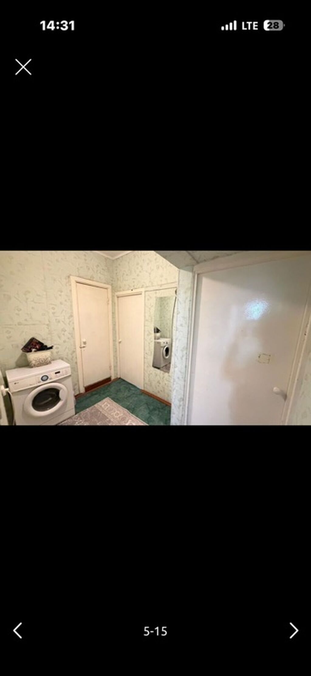 3 комнаты, 63 м², 106 серия, 4 этаж, Старый ремонт: фото 5