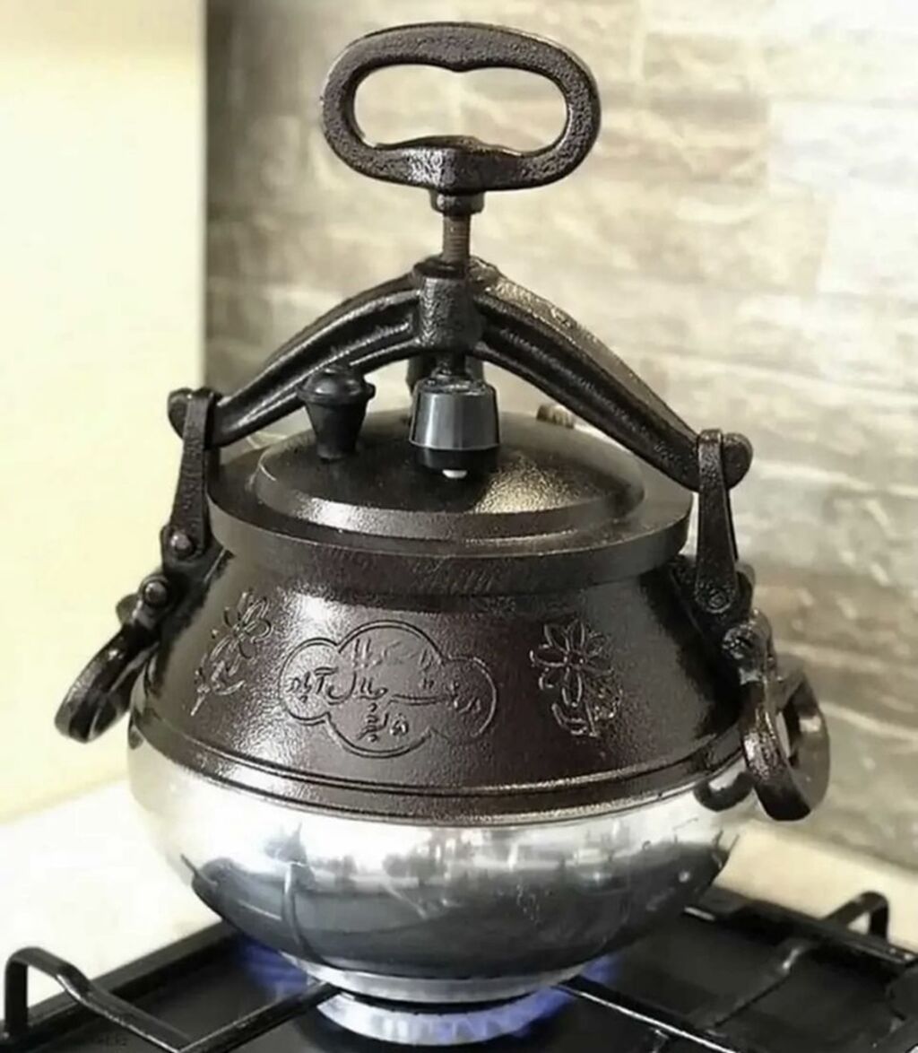 Алюминиево‑чугунный скороварочный казан (тандыр‑скороварка) -: фото 4