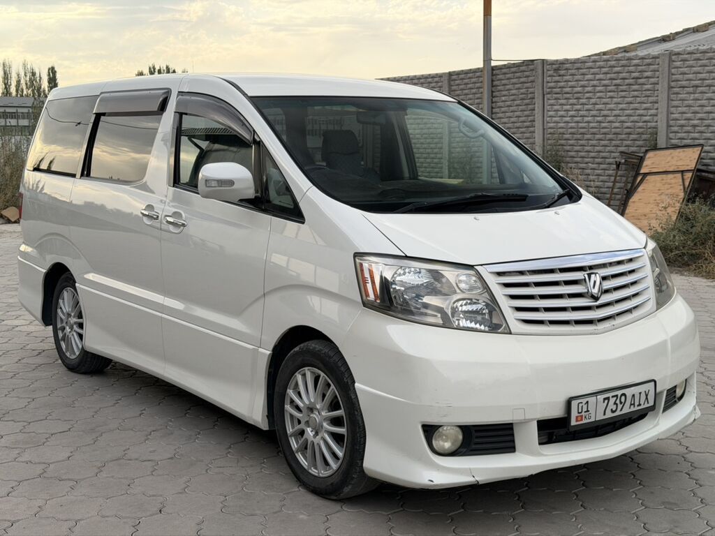 Toyota Alphard: 2003 г., 3 л, Автомат, Газ, Минивэн: фото 2