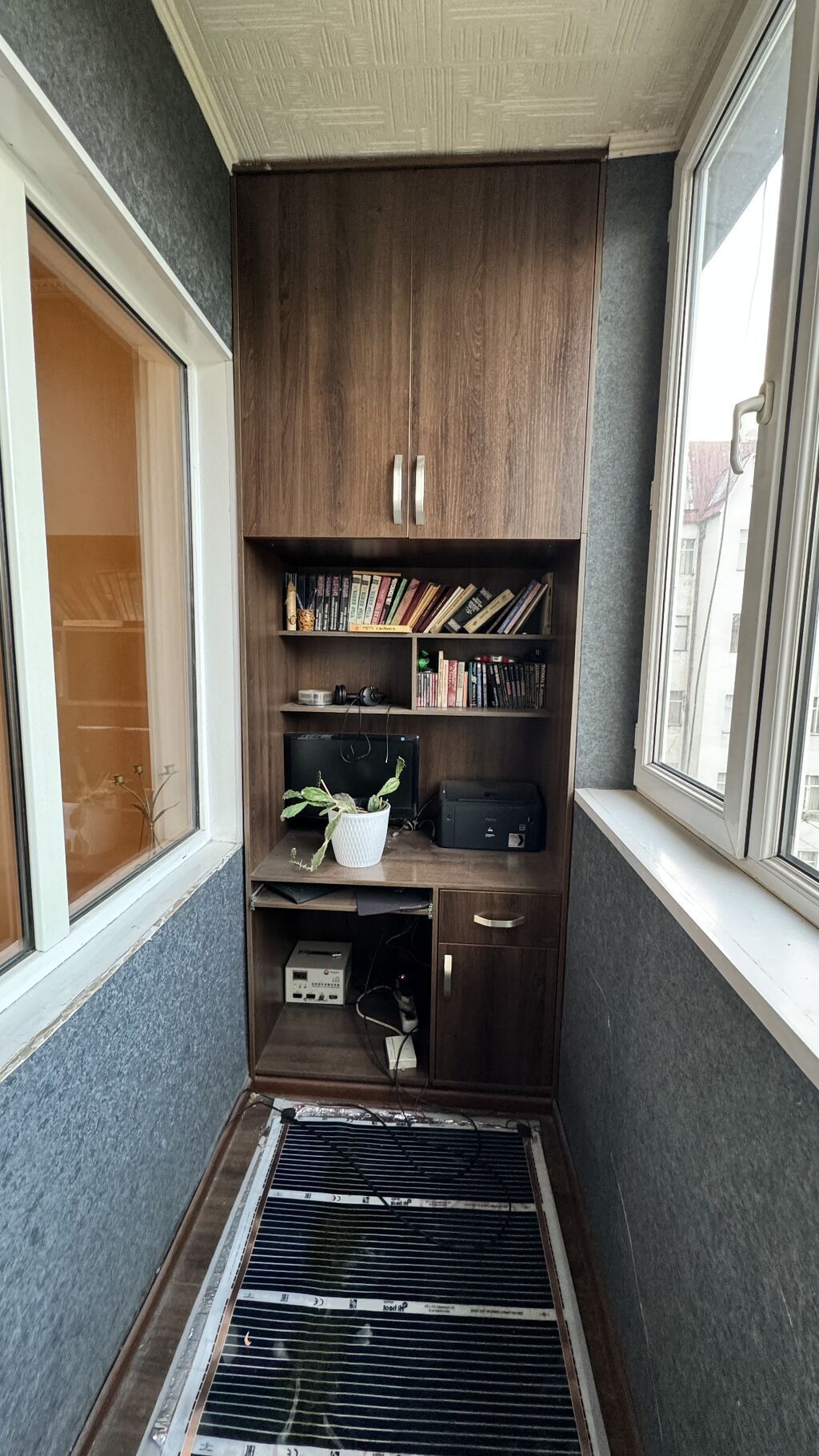 2 комнаты, 55 м², Вечерка 106 серия улучшенная, 7 этаж, Косметический ремонт: фото 5
