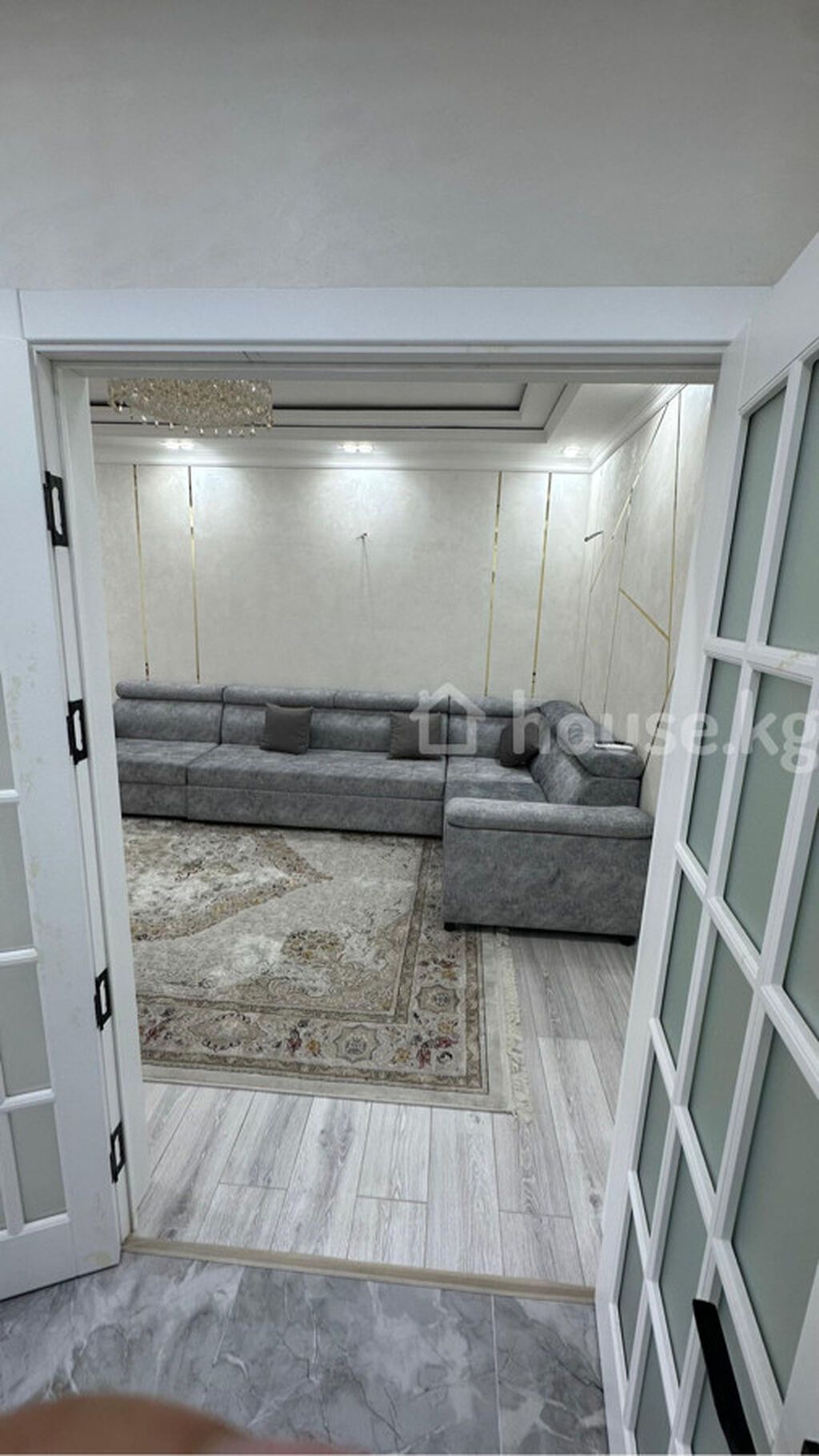 2 комнаты, Ала-Арча ТРЦ Агентство недвижимости, Семейным, от 6 месяцев, от 1 года, С мебелью полностью: фото 3