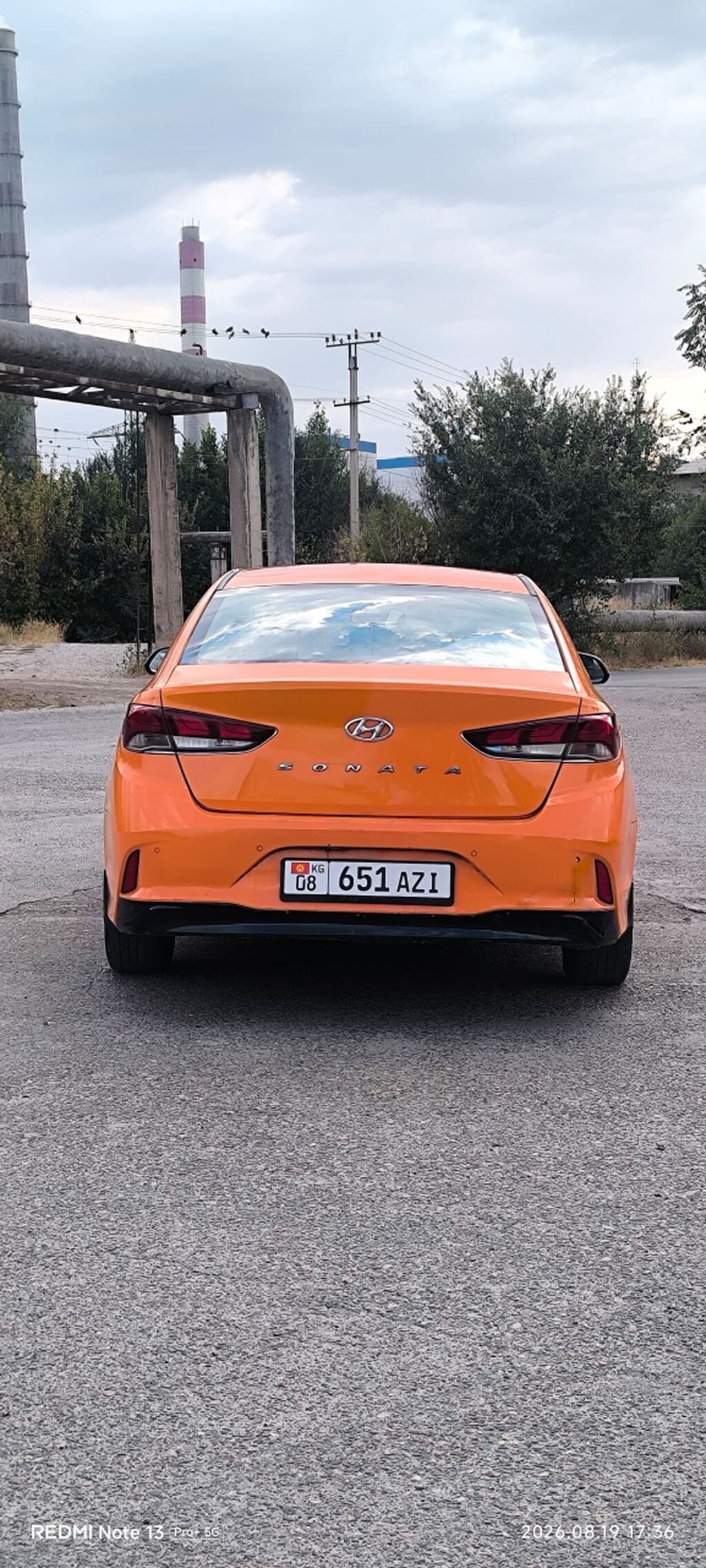 Hyundai Sonata: 2019 г., 2 л, Автомат, Газ, Седан: фото 7