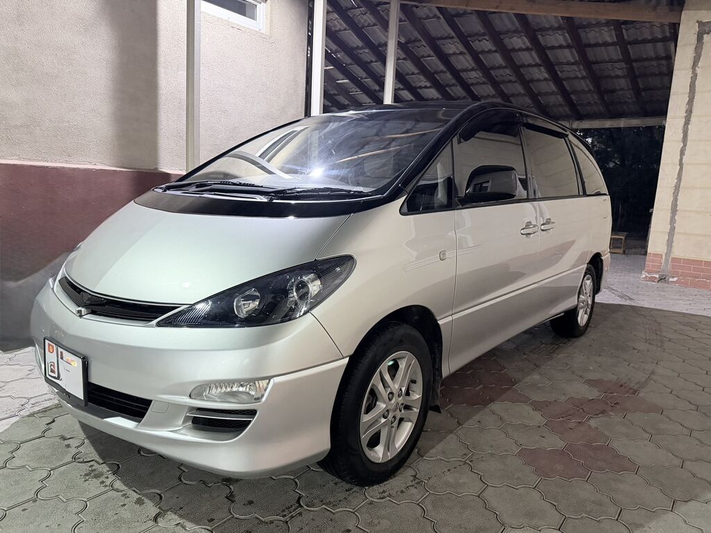 Toyota Estima: 2003 г., 2.4 л, Автомат, Газ, Минивэн: фото 5