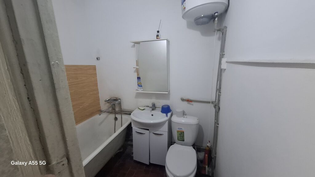 1 комната, 38 м², Ошский мкр., 104 серия, 4 этаж, Требуется ремонт: фото 6