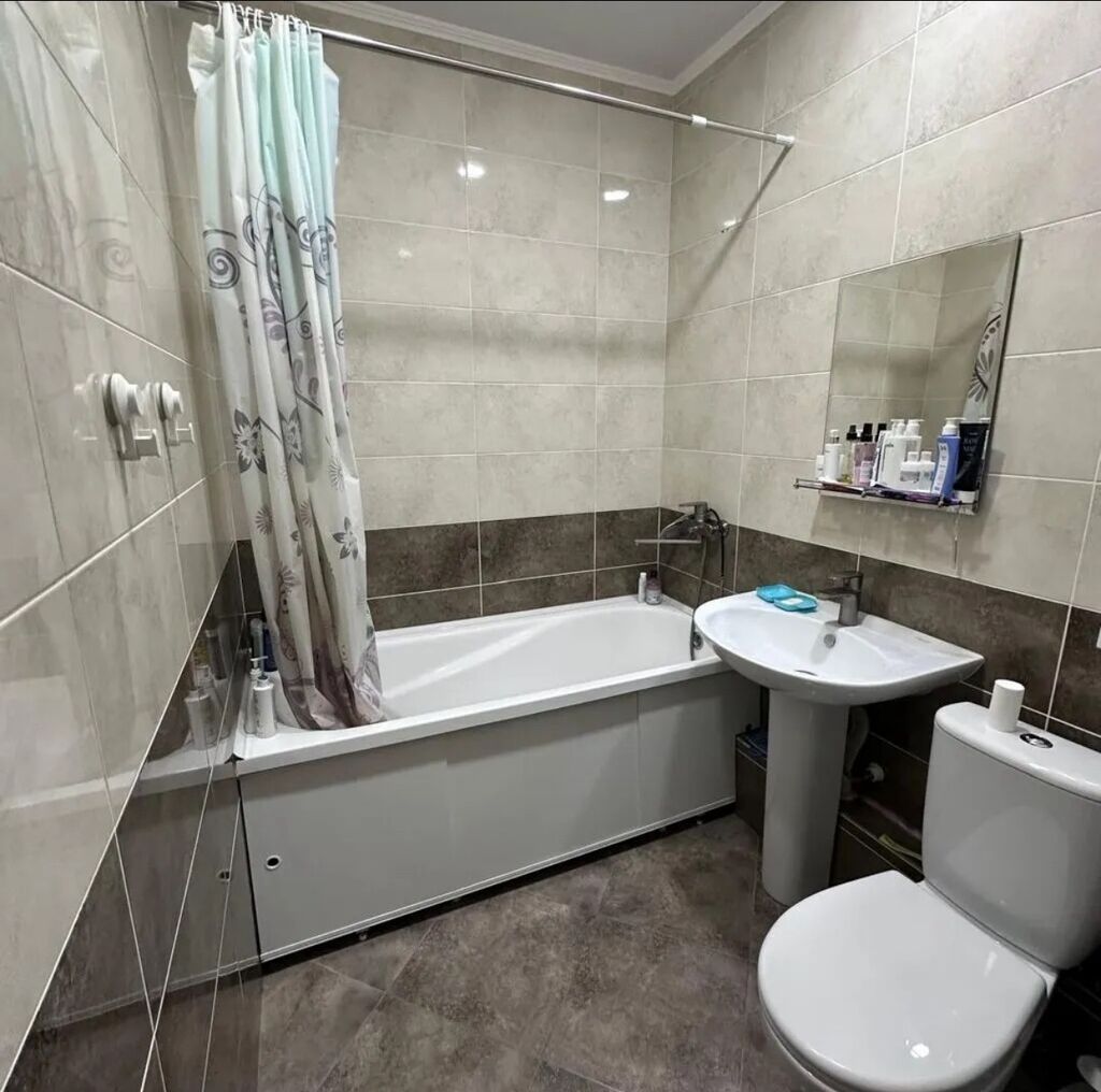 2 комнаты, 58 м², Тунгуч мкр 2 этаж, Евроремонт: фото 3
