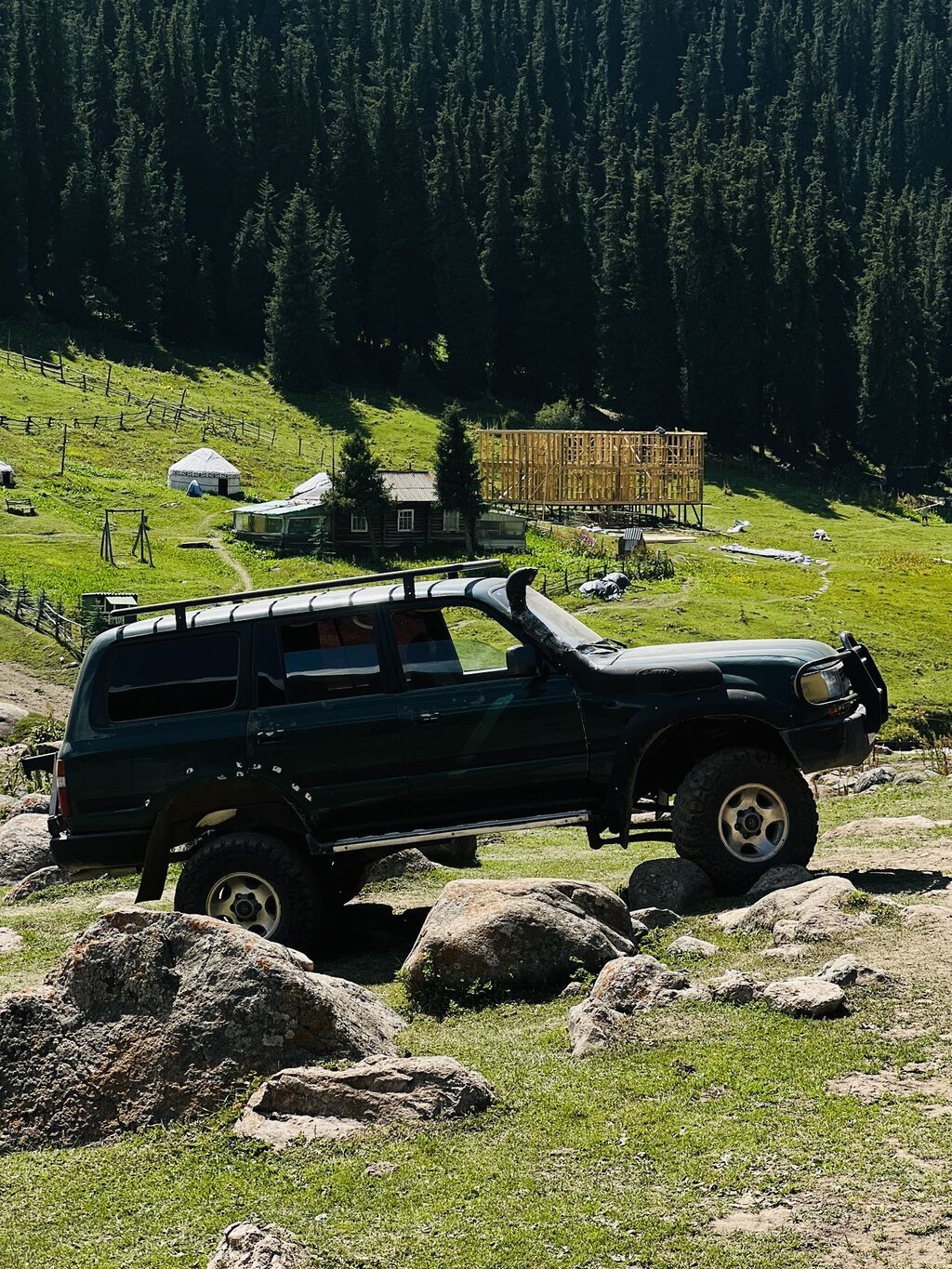 Toyota Land Cruiser: 1993 г., 4.2 л, Механика, Дизель, Внедорожник: фото 6