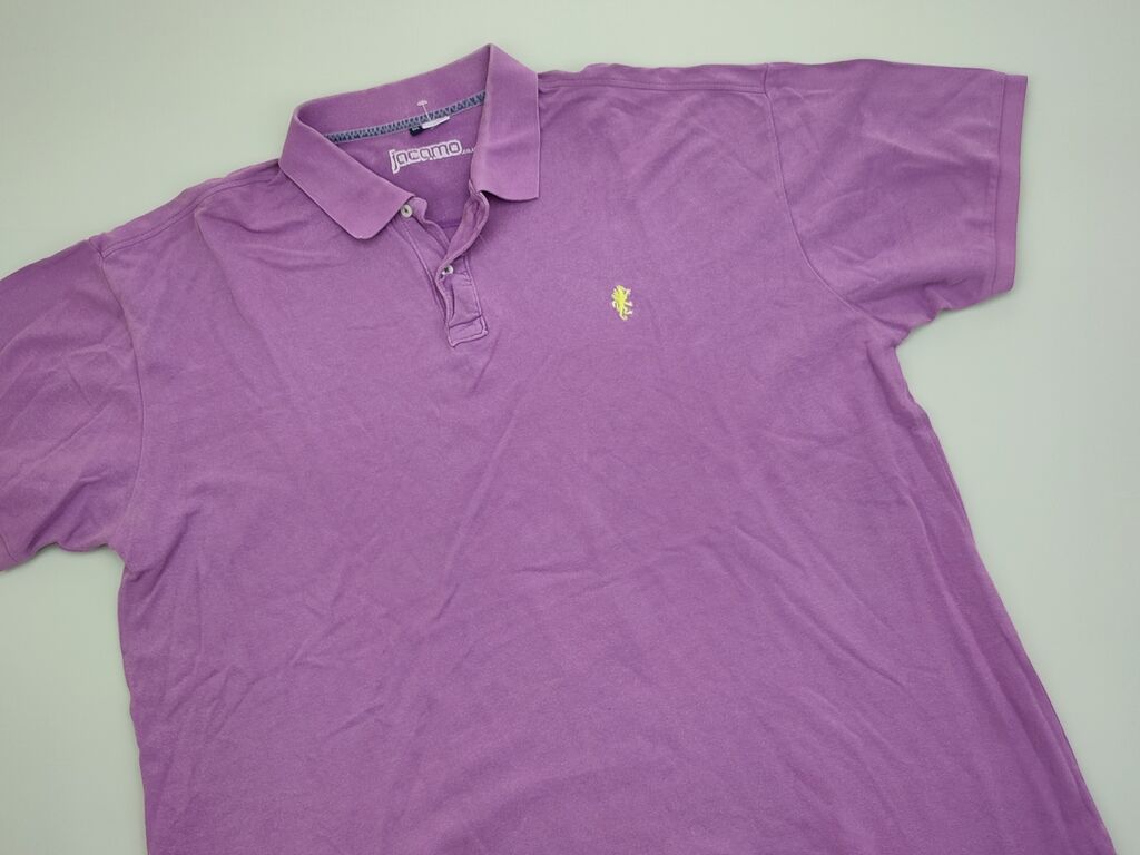 Koszulki: Podkoszulka 3XL (EU 46), stan - Dobry, wzór - Jednolity kolor, kolor - Purpurowy — 1