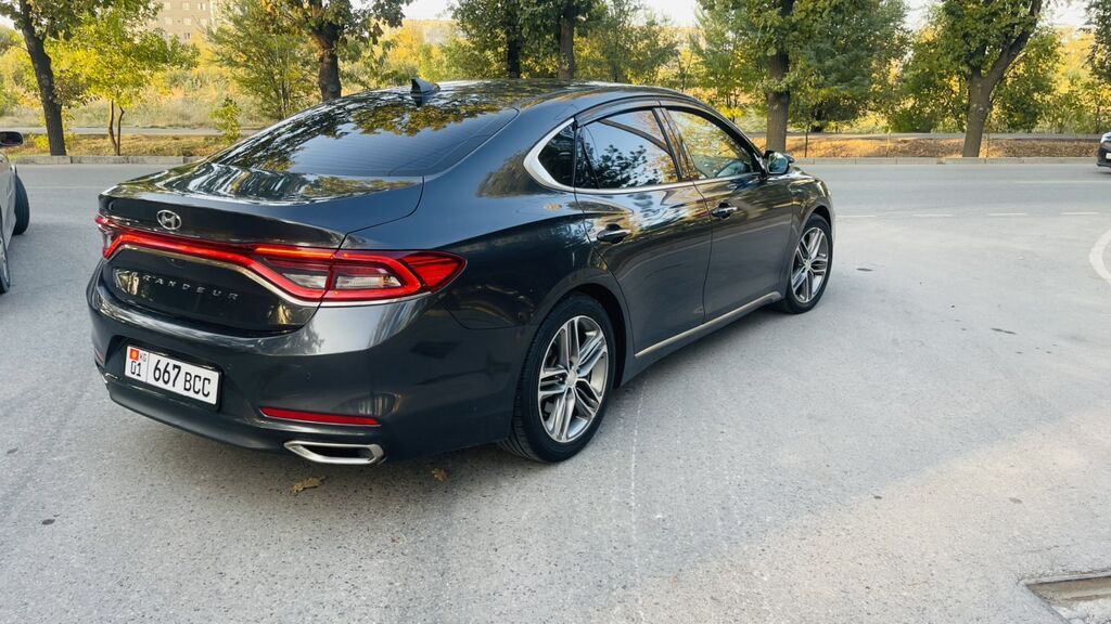 Hyundai Grandeur: 2019 г., 3 л, Автомат, Газ, Седан: фото 2