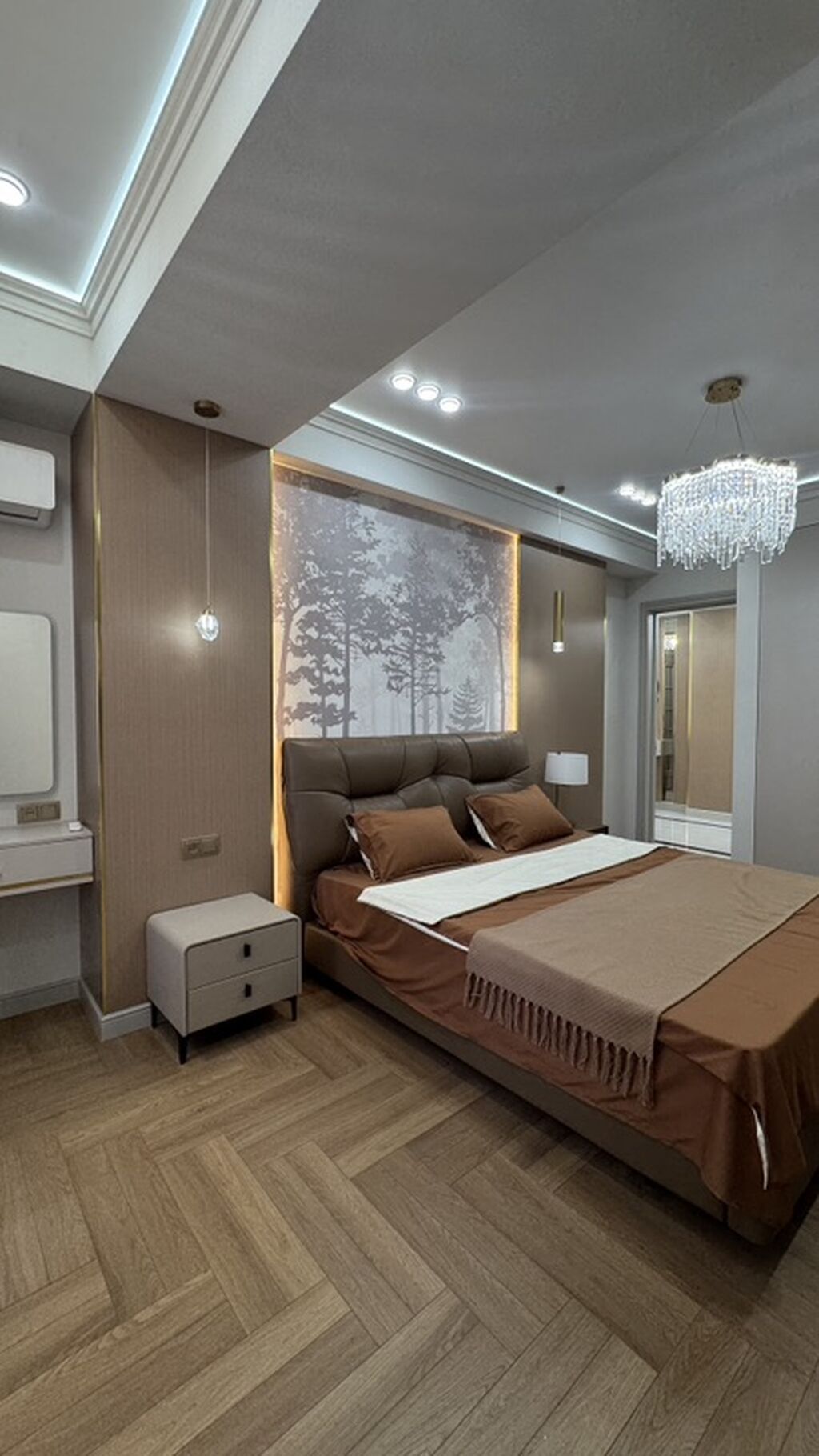 3 комнаты, 80 м², Асанбай мкр Элитка, 10 этаж, Дизайнерский ремонт: фото 3