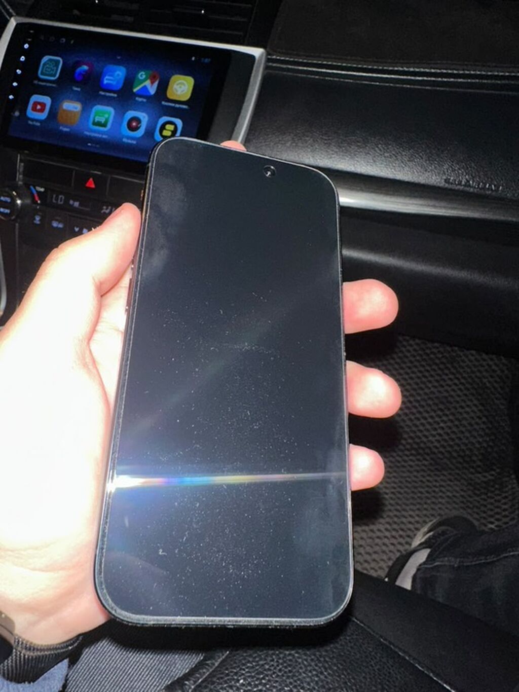 IPhone 16 Pro, Б/у, 128 ГБ, Black Titanium, 90 %: фото 1
