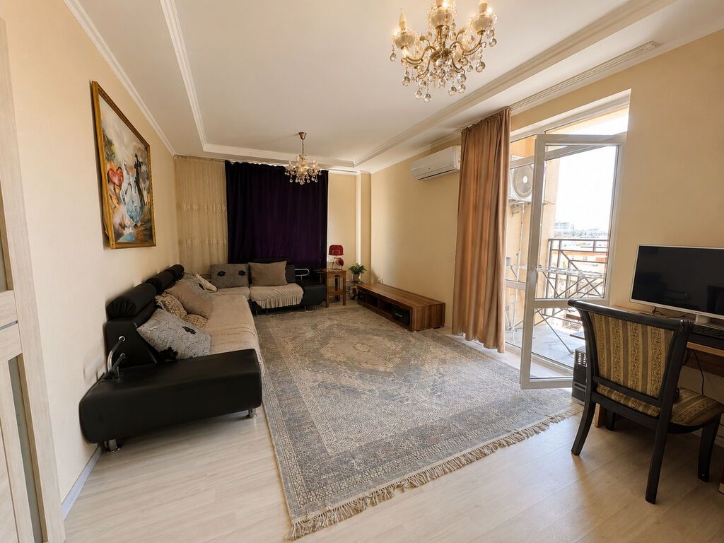 2 комнаты, 70 м², Ала-Арча ТРЦ Элитка, 4 этаж, Свежий ремонт: фото 3