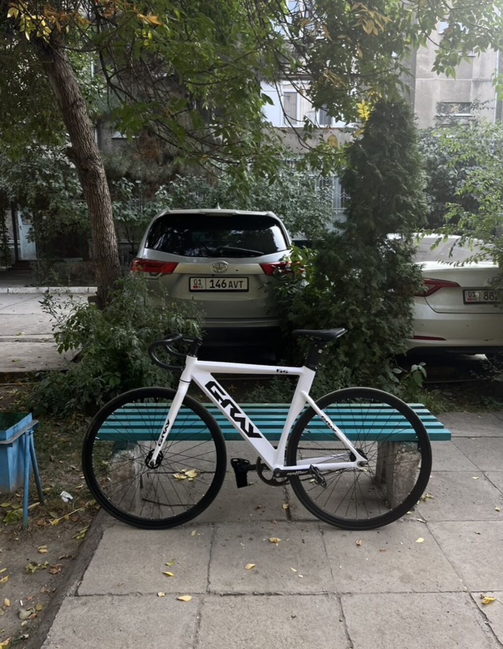 Шоссейный трековый велосипед (фикс/синглспид) GRAY - Рама: фото 2