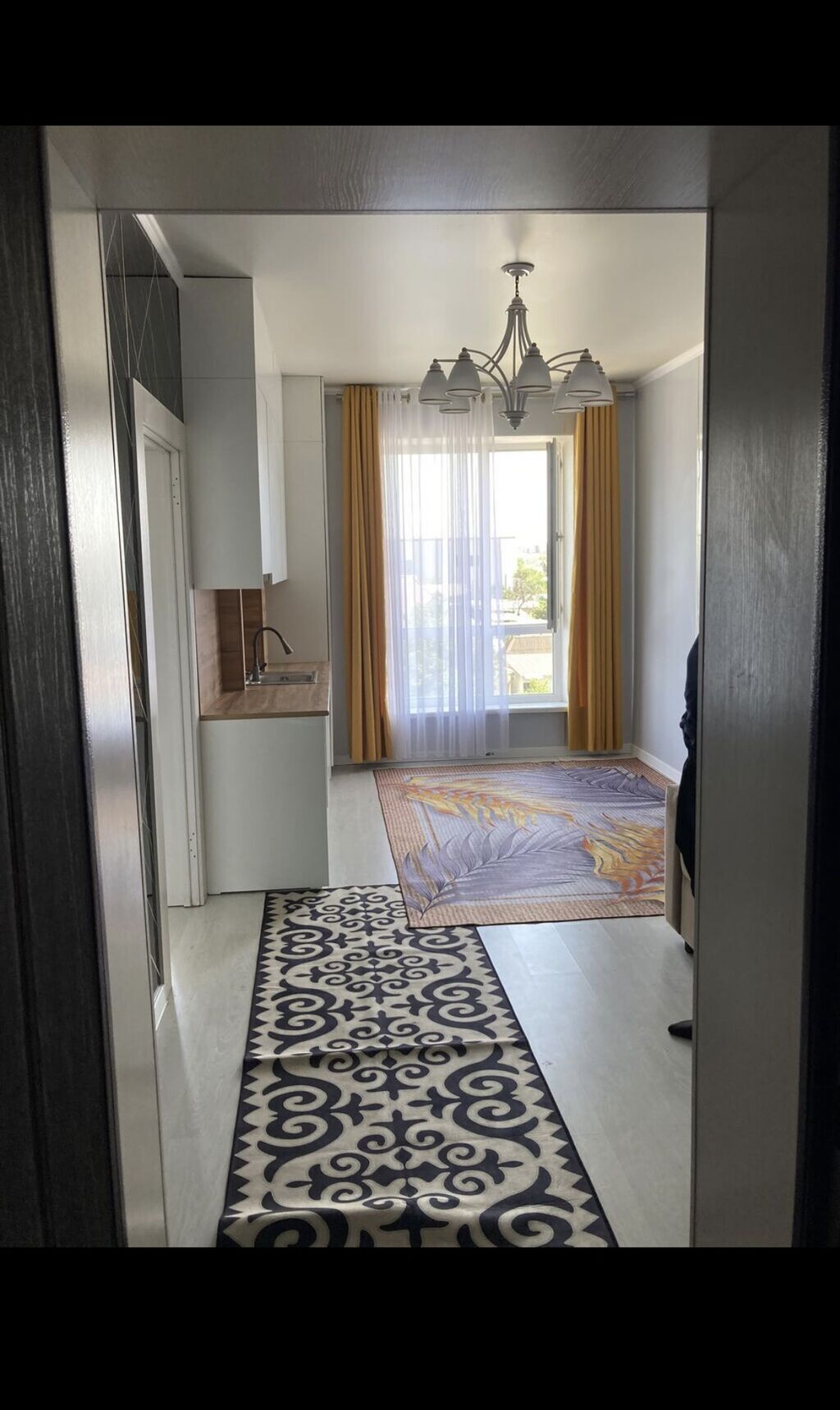 1 комната, 32 м², Аламедин-1 мкр Элитка, 4 этаж, Евроремонт: фото 4