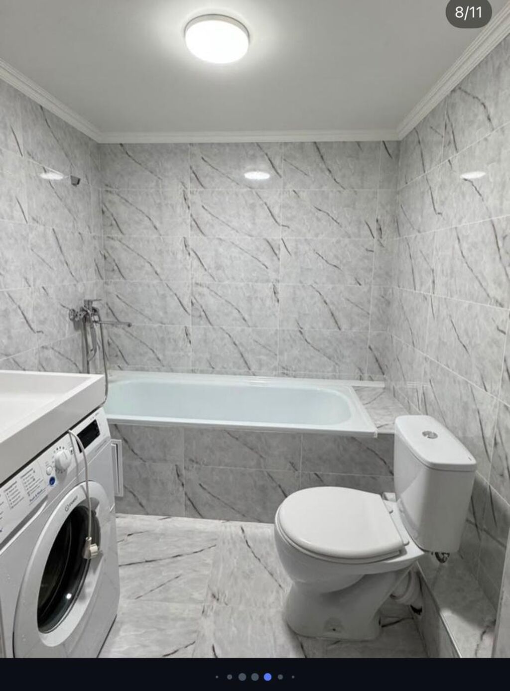 1 комната, 29 м², Аламедин-1 мкр Элитка, 1 этаж, Евроремонт: фото 7