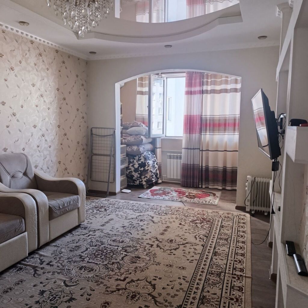 1 комната, 44 м², Кок-Жар ж/м 106 серия улучшенная, 6 этаж, Косметический ремонт: фото 2
