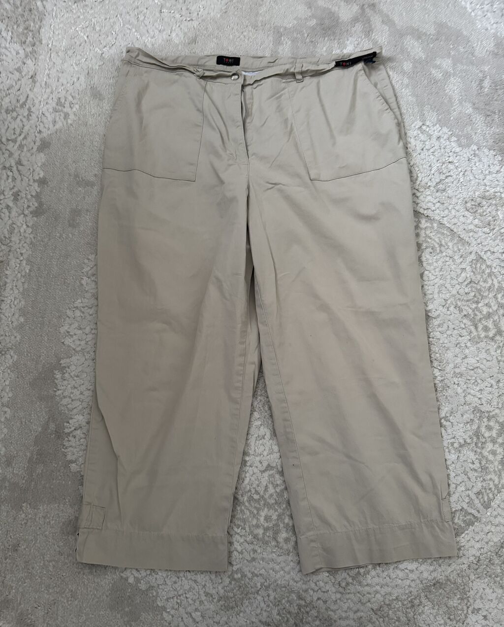 Šortsevi, Bermude: 2XL (EU 44), 3XL (EU 46), bоја - Bež, Jednobojni