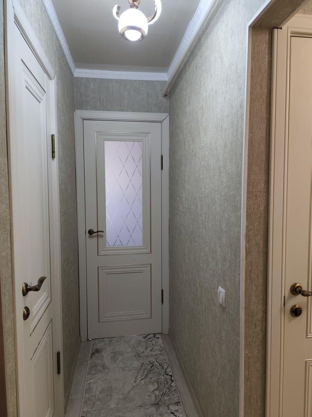 2 комнаты, 43 м², Центральная мечеть 104 серия, 1 этаж, Евроремонт: фото 7
