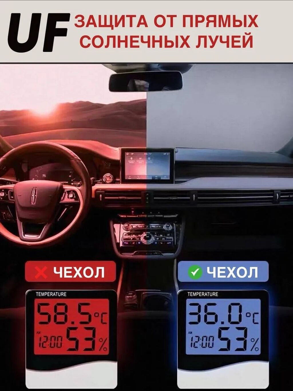 Автотент NovaTime для седанов и универсалов Характеристики: - Размер: фото 5