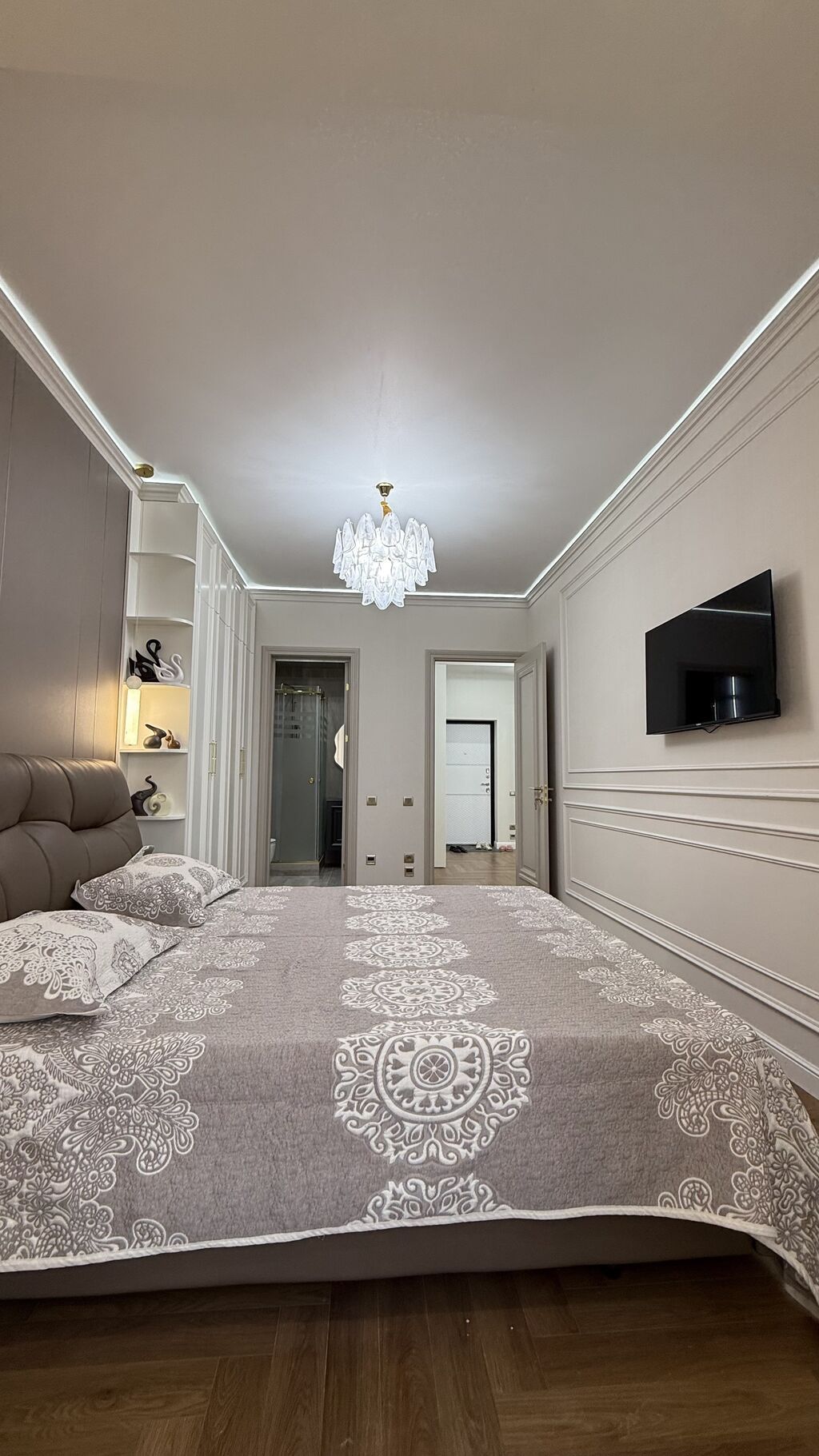 3 комнаты, 105 м², Асанбай мкр Элитка, 9 этаж, Дизайнерский ремонт: фото 4