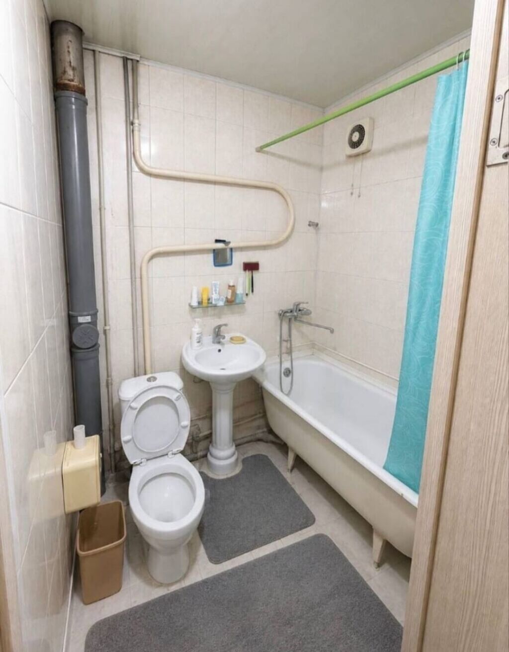 2 комнаты, 43 м², 1000 мелочей 104 серия, 2 этаж, Косметический ремонт: фото 6