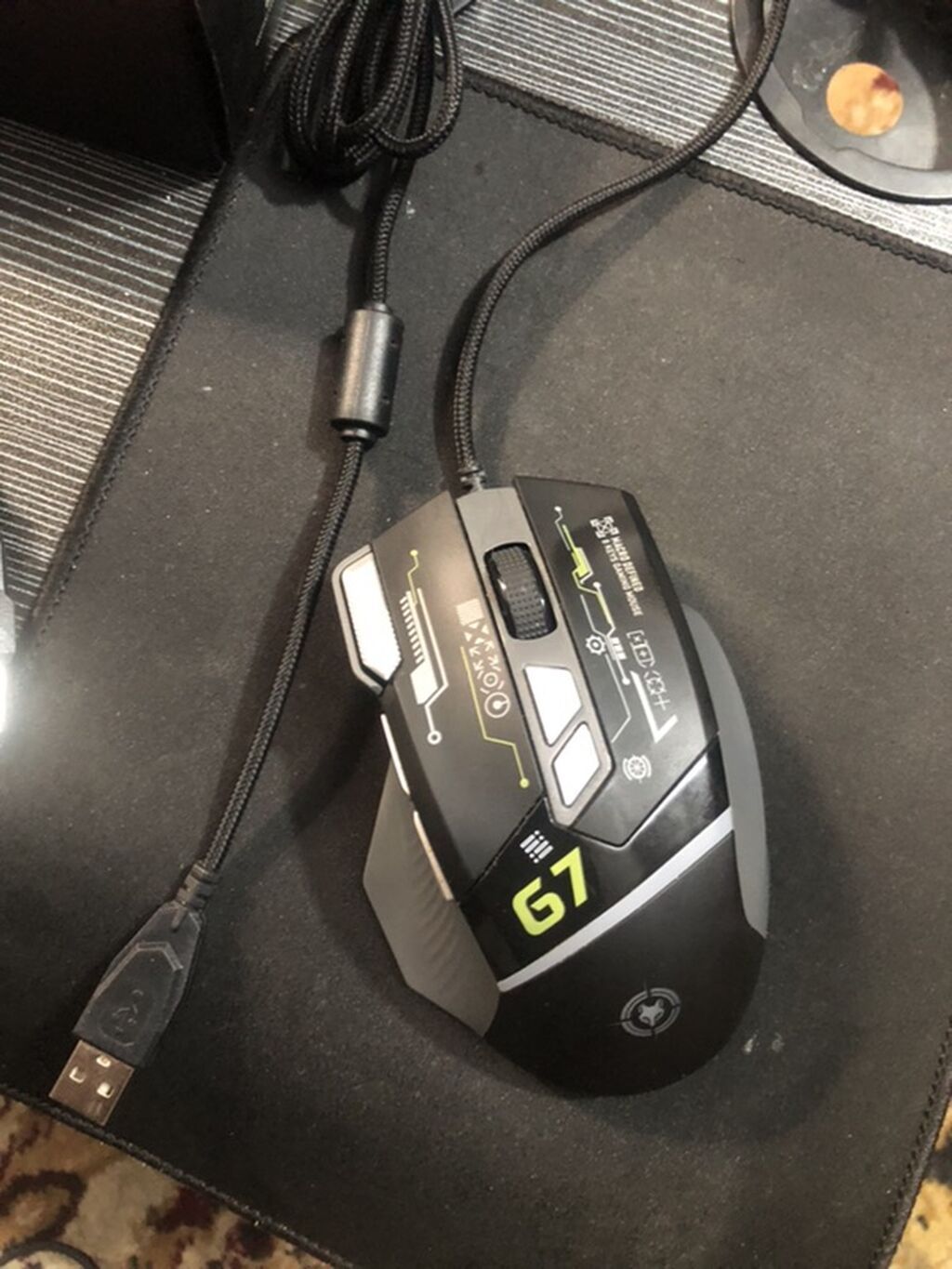 Игровая проводная мышь XUNFOX G7 - Тип: RGB Gaming Mouse с: фото 1
