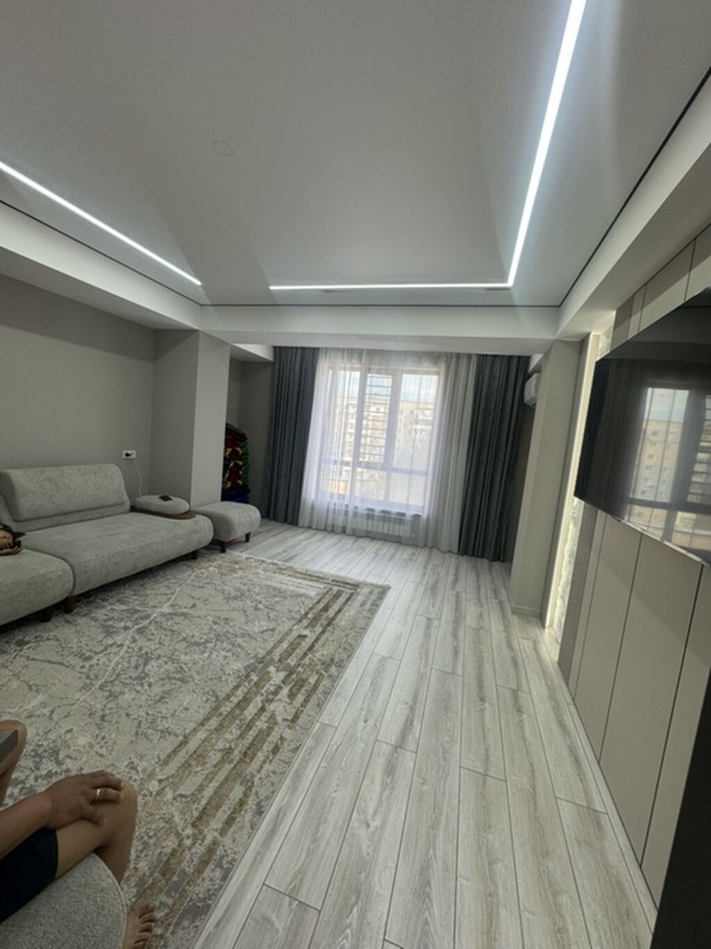 2 комнаты, 82 м², Средний Джал Элитка, 5 этаж, Дизайнерский ремонт: фото 3
