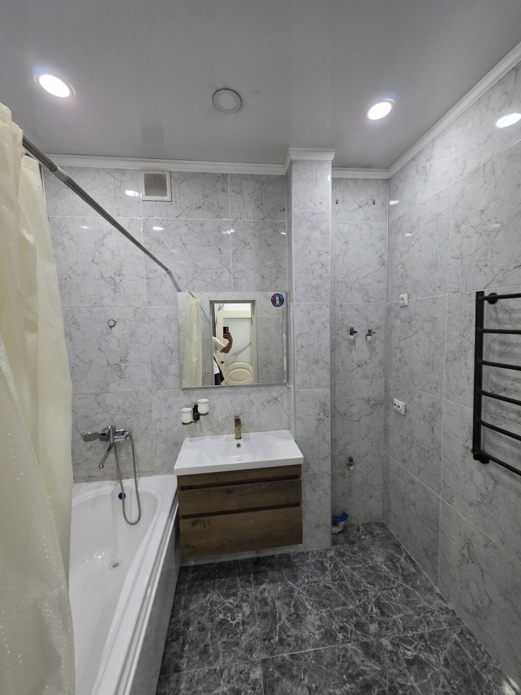 3 комнаты, 94 м², Учкун мкр Индивидуалка, 3 этаж, Евроремонт: фото 6