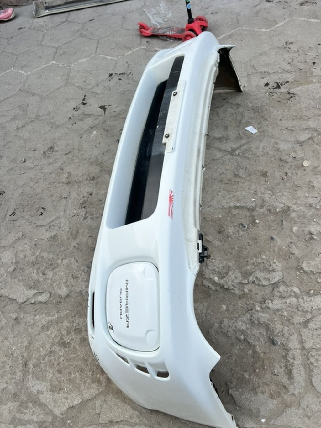 Передний обвес Subaru Impreza (GG/GD, рестайлинг “круглая фара”: фото 3