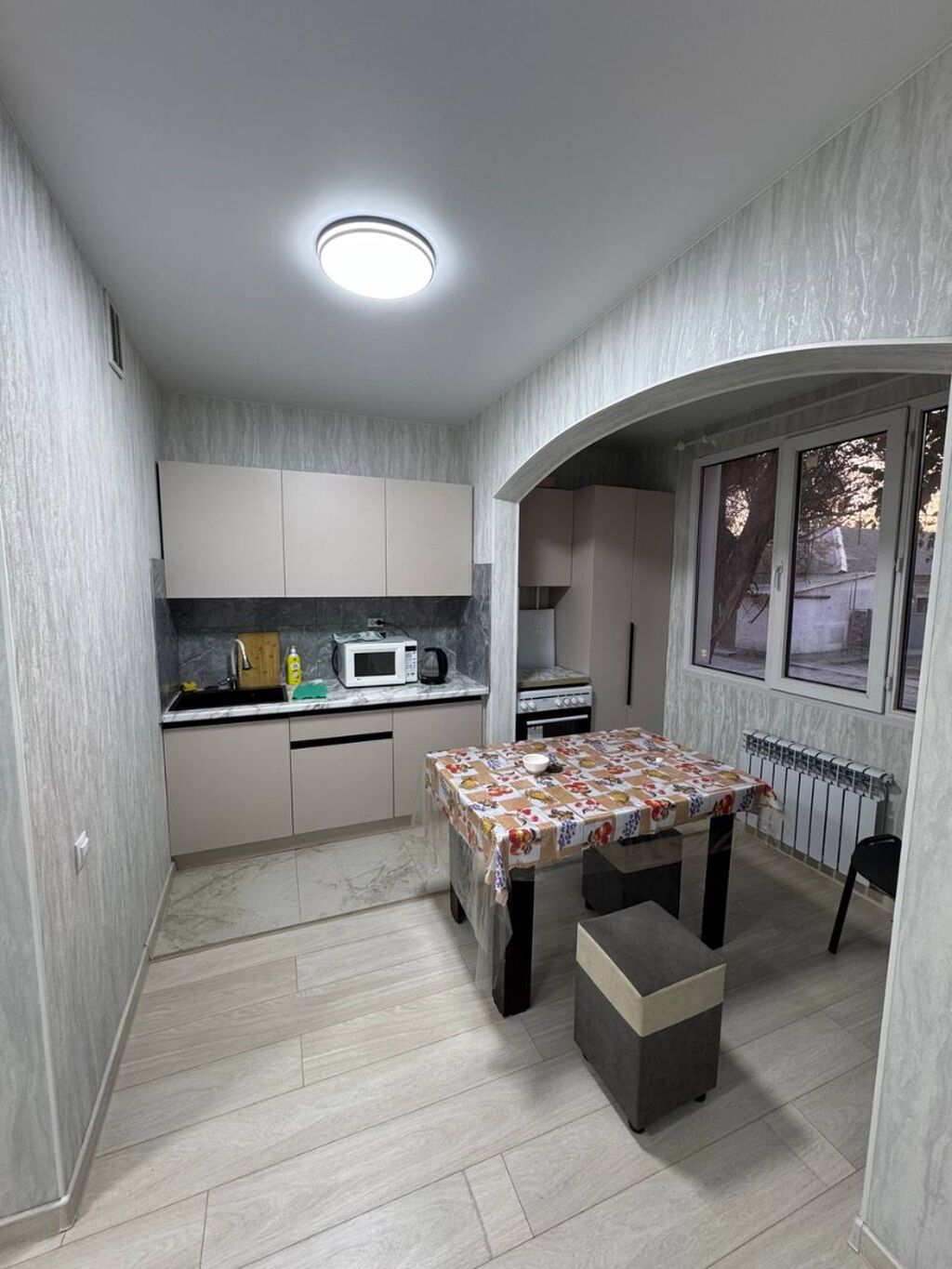 1 комната, 38 м², Чекиш-Ата рынок Элитка, 1 этаж, Евроремонт: фото 3