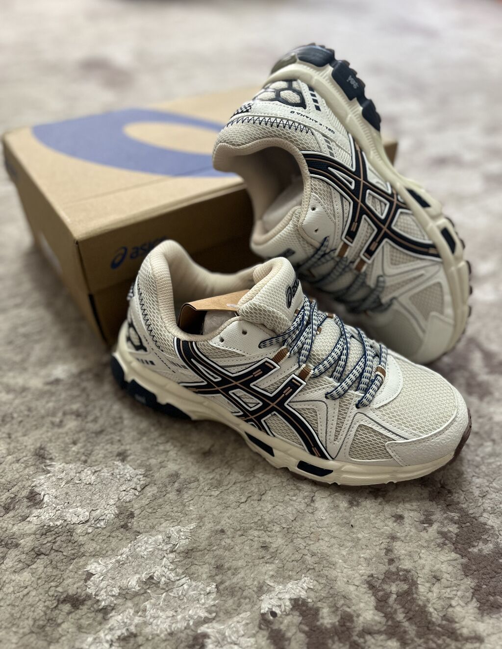 Мужские кроссовки, 38, Asics, Новый, цвет - Белый, Самовывоз: фото 5